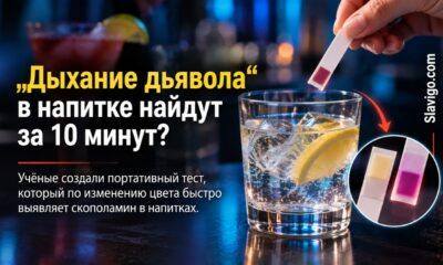 Бумажный тест обнаруживает скополамин в напитке примерно за 10 минут — пока это лабораторный прототип