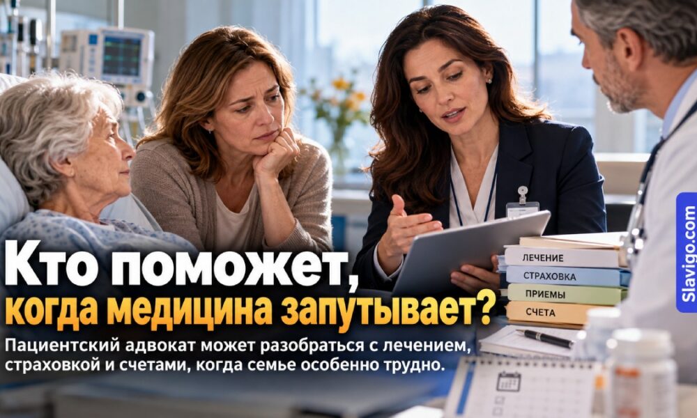 Patient advocate может помочь после выписки из больницы: что делает медицинский навигатор и когда он нужен