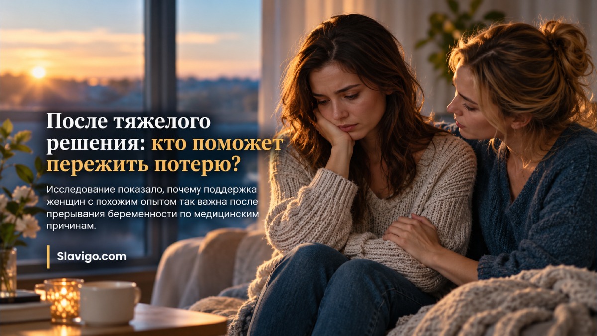 Peer support после прерывания беременности по медицинским показаниям помогает уменьшить изоляцию