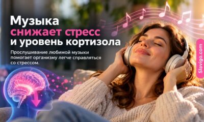 Музыка против стресса: в эксперименте кортизол снизился сильнее, чем при розовом шуме