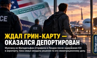 Депортация Michael Sandy Sims из США в Великобританию после задержания ICE