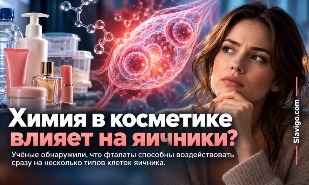 Фталаты воздействовали сразу на несколько типов клеток человеческого яичника