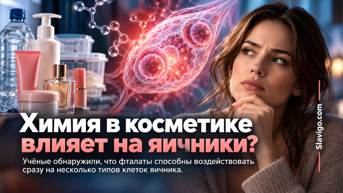 Фталаты воздействовали сразу на несколько типов клеток человеческого яичника