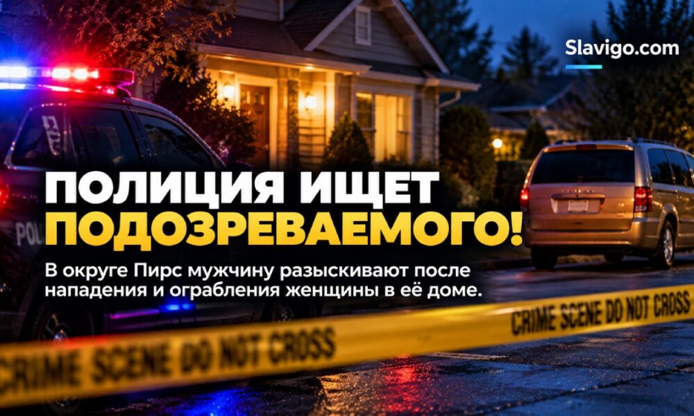 В Pierce County разыскивают мужчину после вторжения в дом и угроз убийством