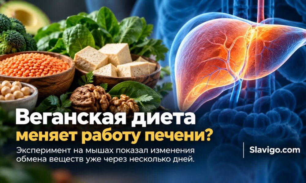 Отказ от животных белков быстро изменил работу печени у мышей: что это значит для веганской диеты