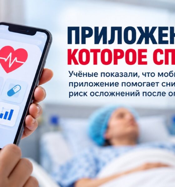 Приложения после операции связали со снижением риска серьёзных осложнений — но есть важное условие