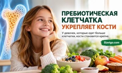 Клетчатка помогла девочкам накопить больше костной массы: результаты годового испытания