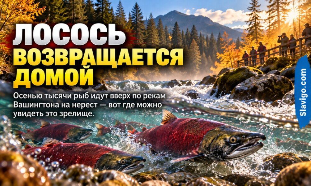 В Puget Sound начинается сезон наблюдения за нерестом coho и fall chinook