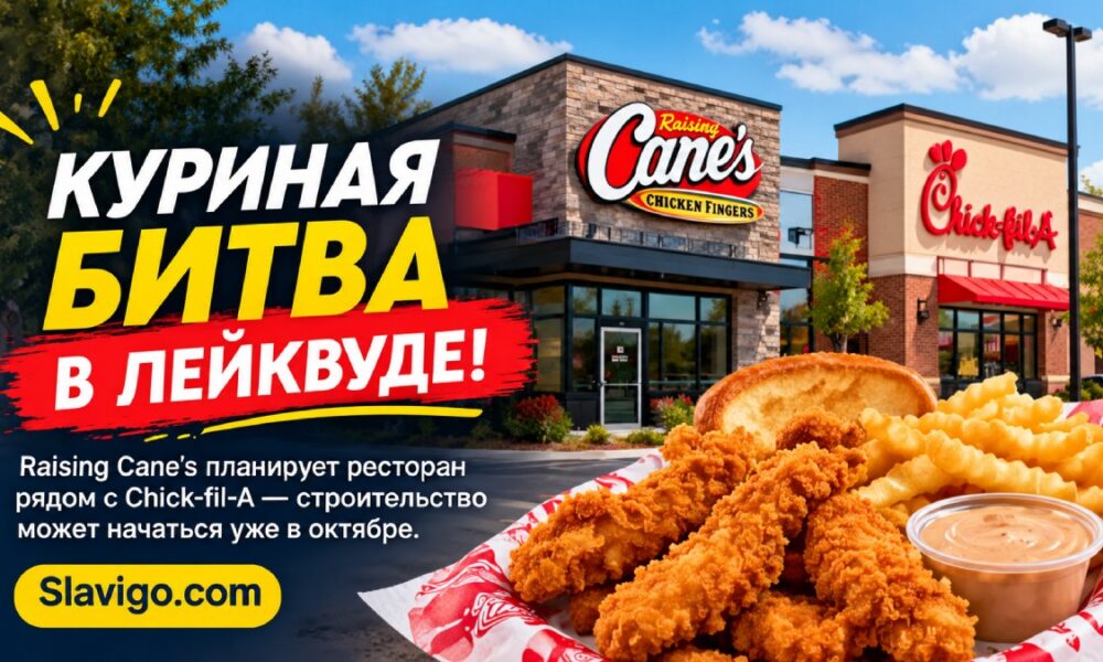 Raising Cane’s готовит первый ресторан в Pierce County — строительство в Lakewood может начаться в октябре