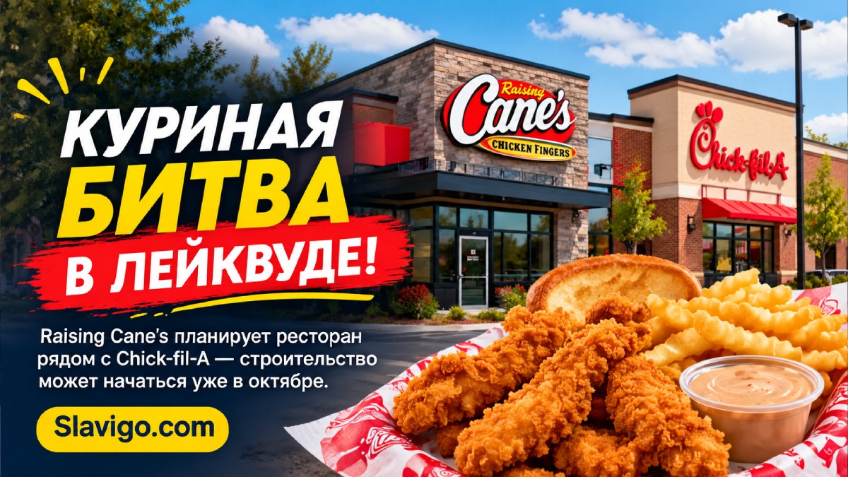 Raising Cane’s готовит первый ресторан в Pierce County — строительство в Lakewood может начаться в октябре