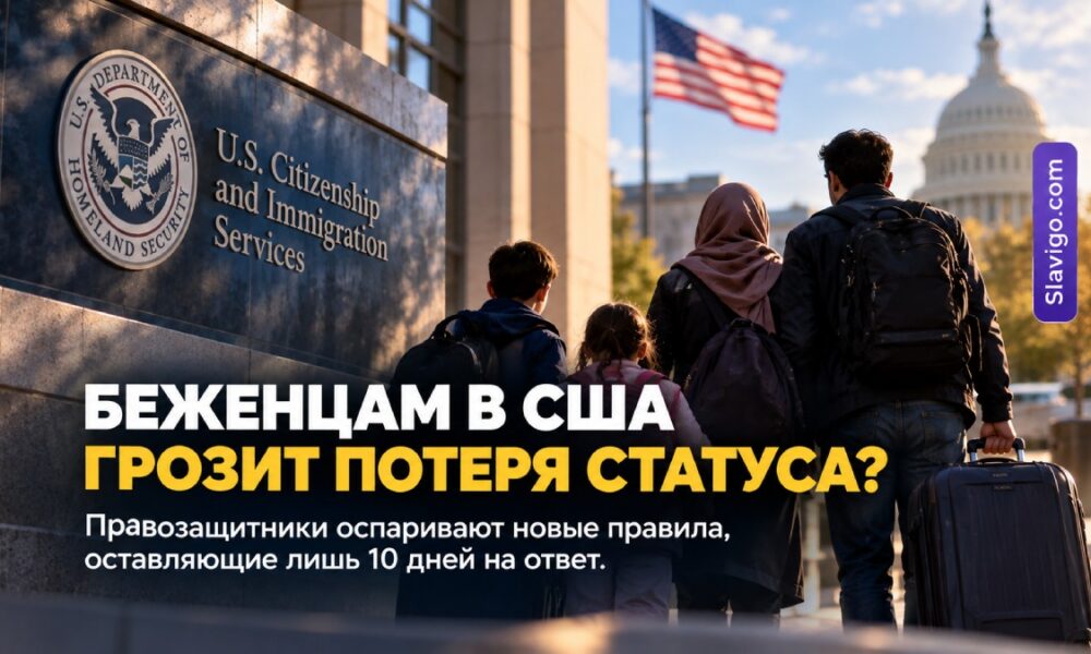 Организации помощи беженцам оспорили заморозку грин-карт и новые правила DHS