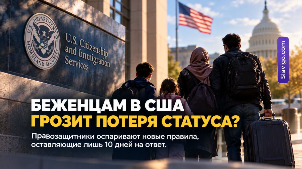 Организации помощи беженцам оспорили заморозку грин-карт и новые правила DHS