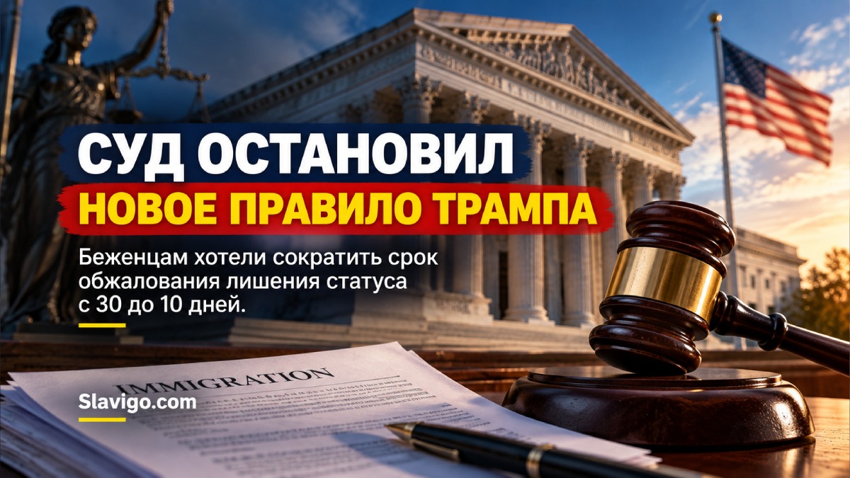 Суд временно остановил сокращение срока ответа беженцев на уведомления USCIS