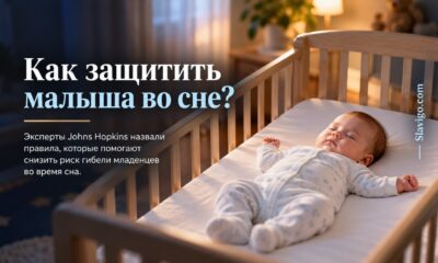 Безопасный сон младенца: эксперты напомнили пять правил, снижающих риск внезапной смерти