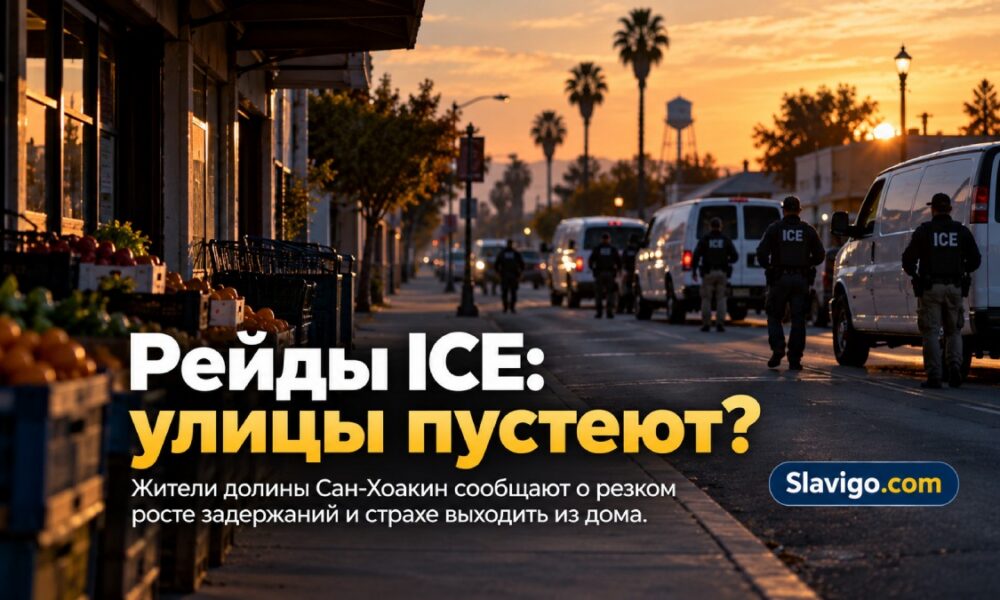 Рост задержаний ICE в San Joaquin Valley, California