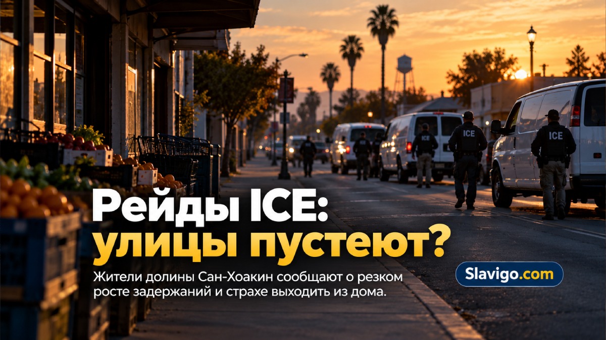 Рост задержаний ICE в San Joaquin Valley, California