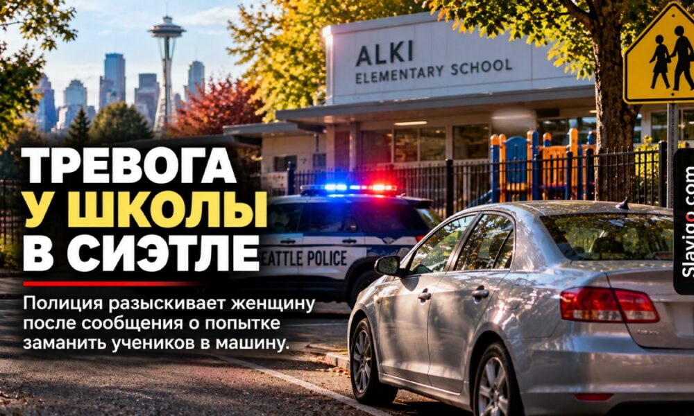 Полиция Seattle расследует попытку заманить первоклассников к автомобилю возле Alki Elementary