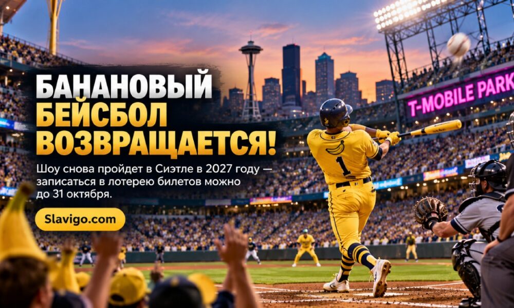 Редакционная иллюстрация: В Seattle вернётся Banana Ball: лотерея билетов открыта до 31 октября