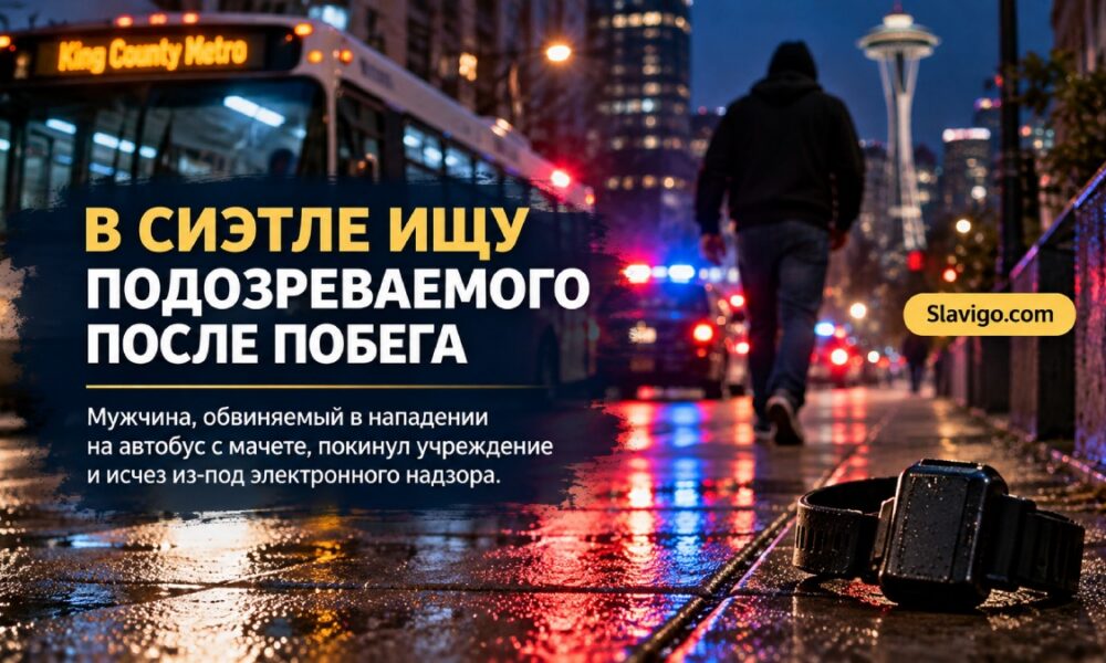 В Seattle разыскивают Daniel Couch после ухода из центра лечения под электронным надзором