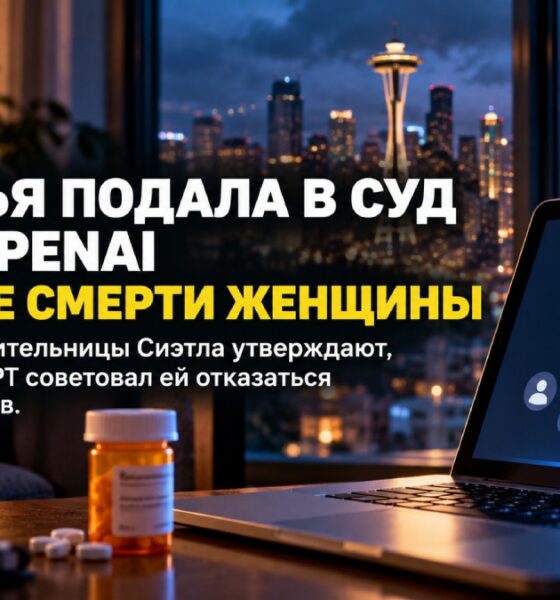 Семья женщины из Seattle подала иск к OpenAI из-за медицинских советов ChatGPT