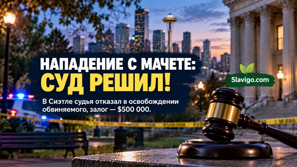 Суд в Seattle отказался освобождать обвиняемого в нападении с мачете