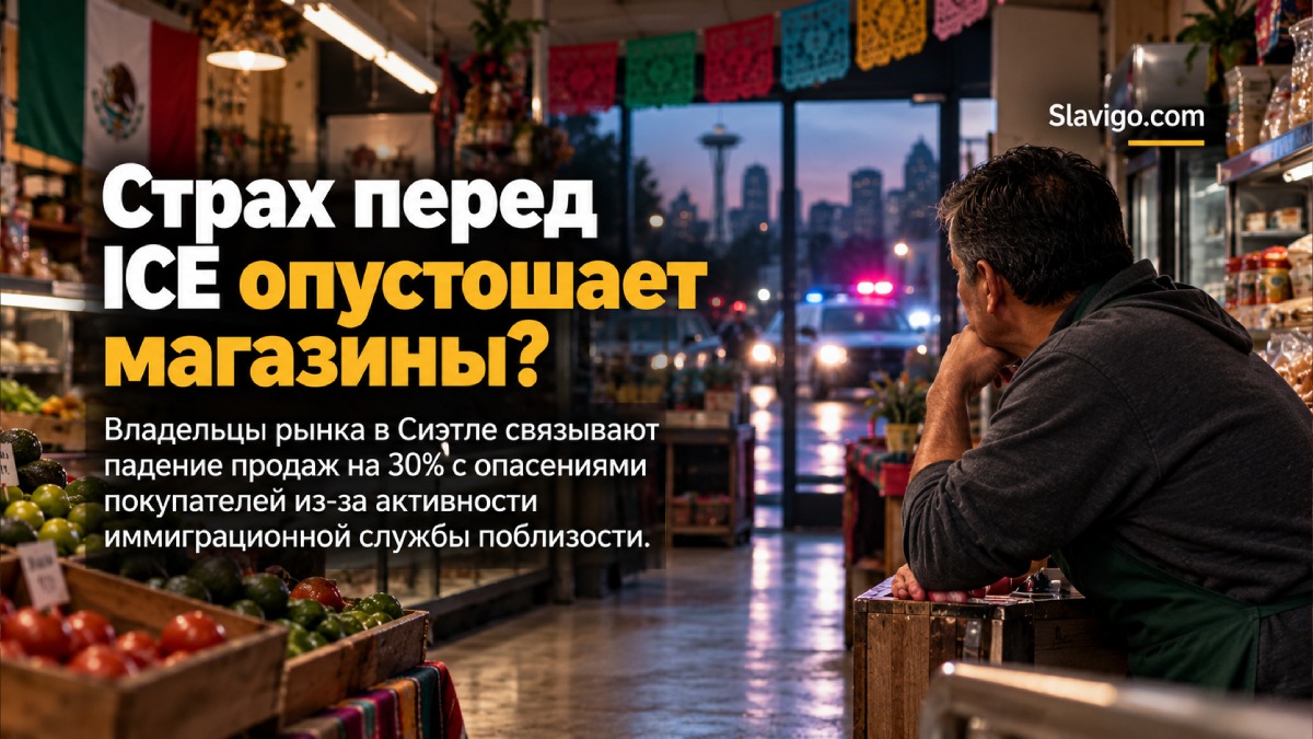 Владельцы Seattle Mexican market говорят о 30-процентном падении продаж на фоне опасений из-за ICE