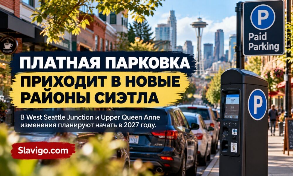 В West Seattle Junction и Upper Queen Anne планируют ввести платную парковку