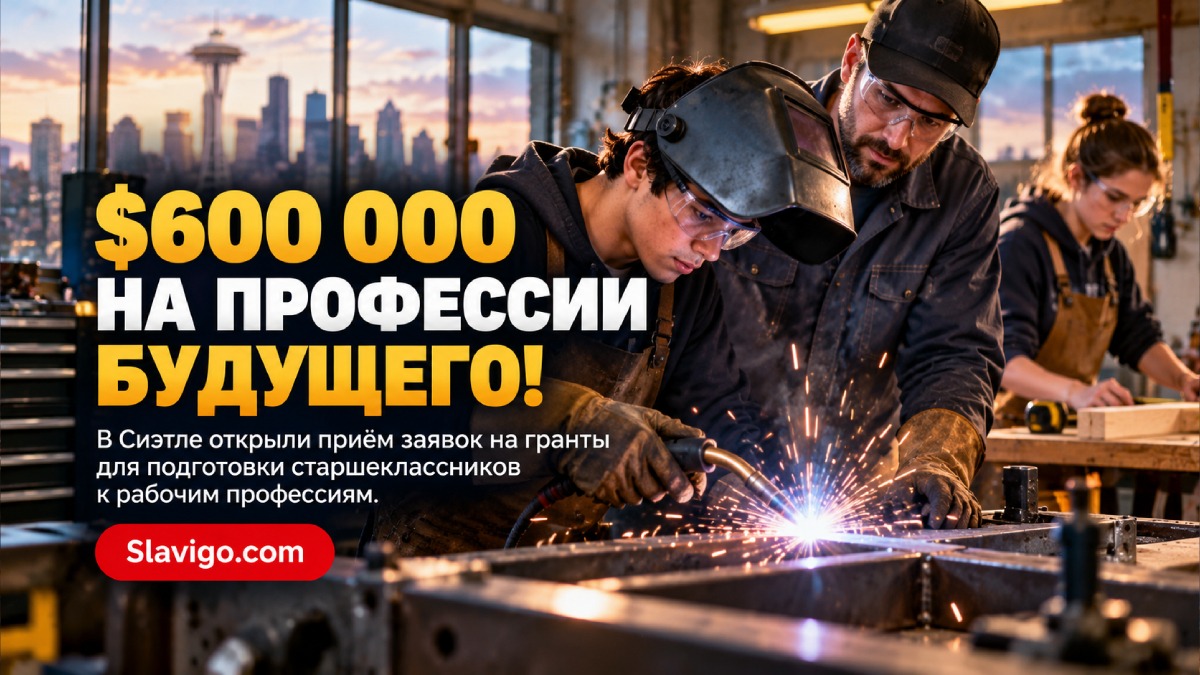 Seattle направит более $600 тысяч на профессиональное обучение старшеклассников
