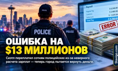 Seattle пытается вернуть $13,1 млн после ошибки с выплатами сотрудникам полиции