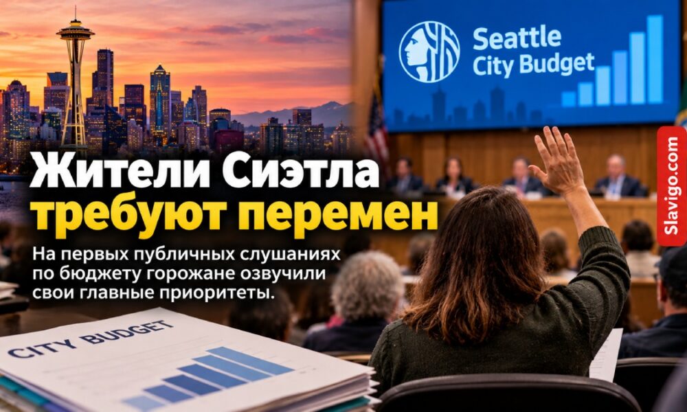 Жители Seattle высказались о бюджете мэра Katie Wilson на $9,1 млрд