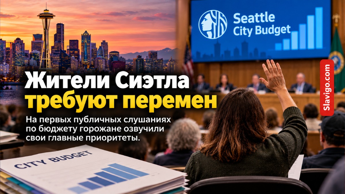 Жители Seattle высказались о бюджете мэра Katie Wilson на $9,1 млрд