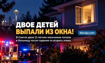 В Queen Anne двое 11-летних мальчиков пострадали при падении из окна