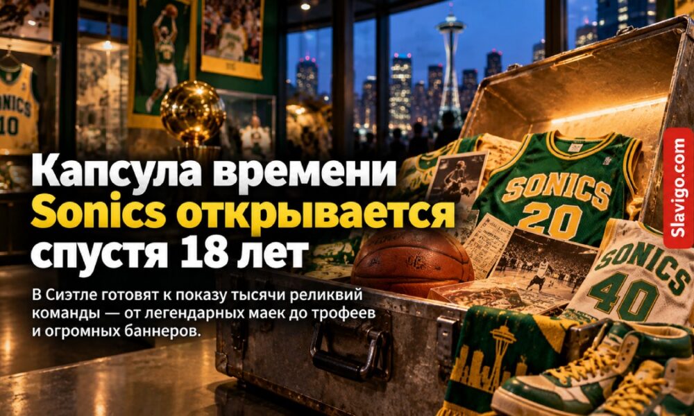 MOHAI готовит выставку из тысяч артефактов Seattle SuperSonics, хранившихся с 2008 года
