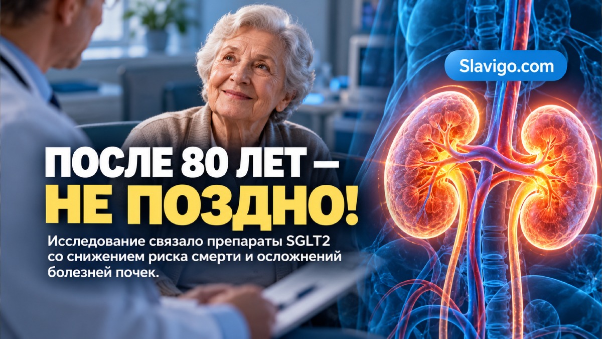 Лекарства для почек изучили у пациентов старше 80 лет: польза сочеталась с рисками