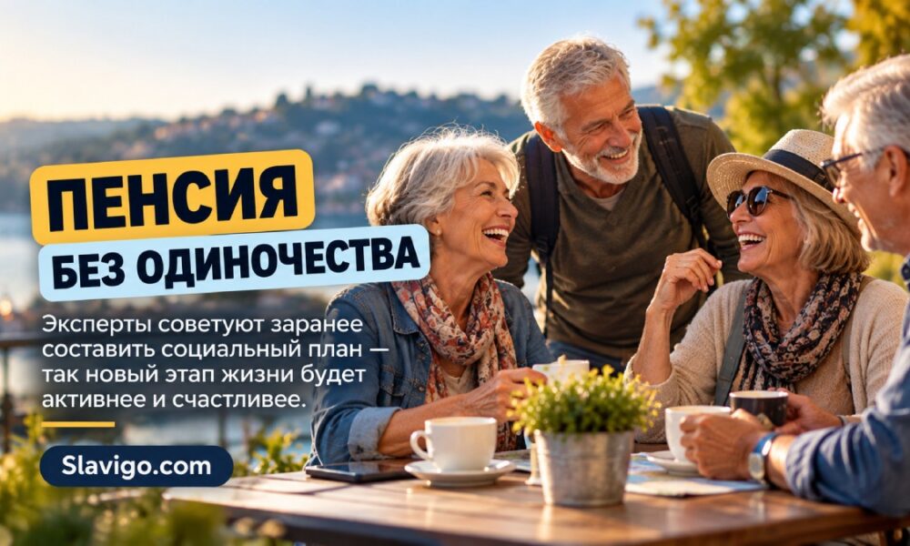 После выхода на пенсию стоит планировать не только деньги: социальные связи помогают здоровью и активности