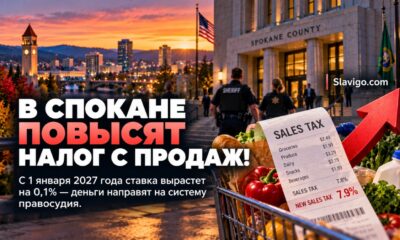 Spokane County повысит sales tax на 0,1% для финансирования criminal justice system