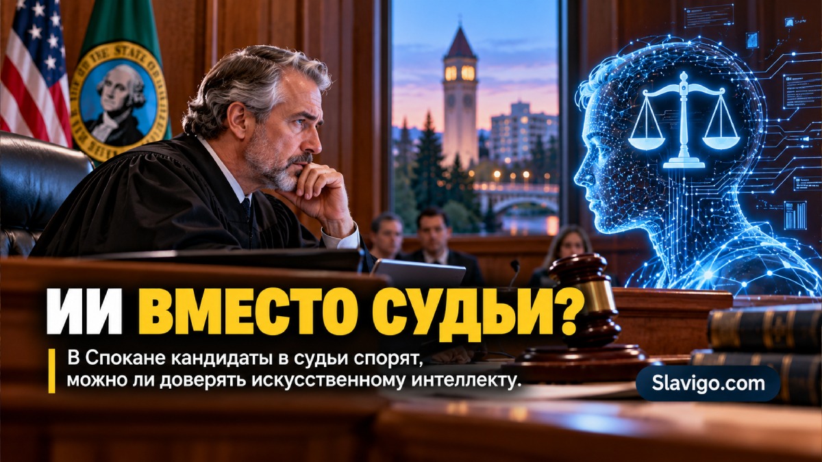 Кандидаты в судьи Spokane County спорят о том, допустим ли AI в работе суда