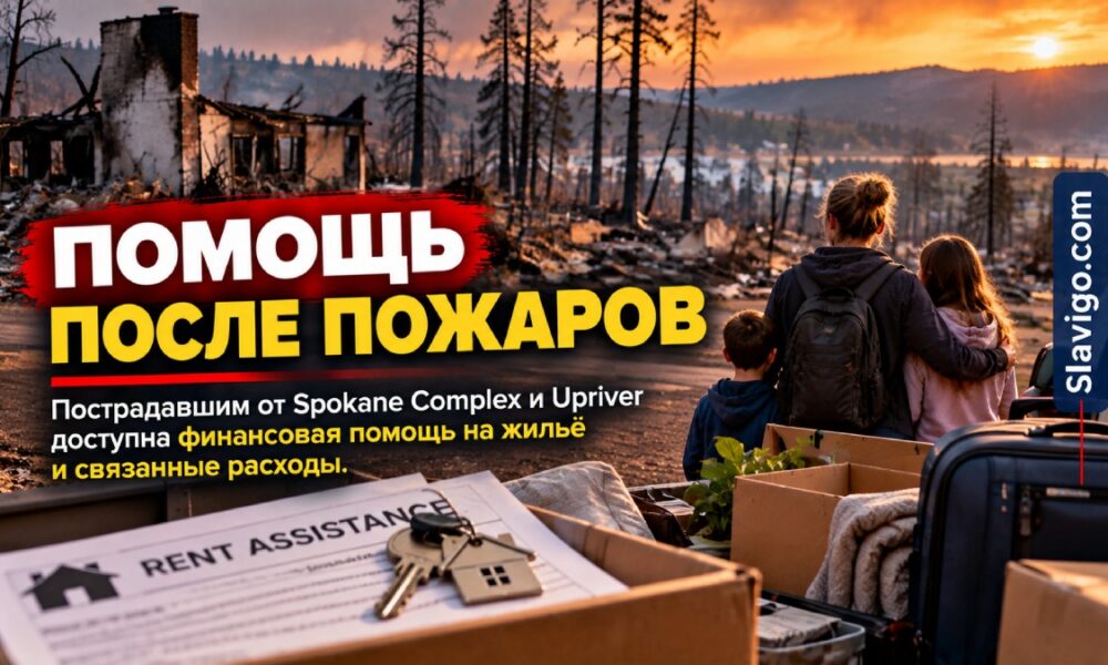 Spokane Housing Authority распределит $500 тысяч помощи пострадавшим от летних пожаров