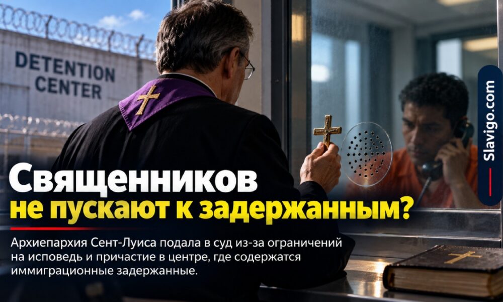 Иск Archdiocese of St. Louis против правил для религиозных посещений ICE detainees