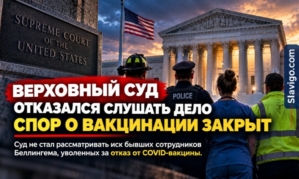 Верховный суд США отказался рассматривать дело о vaccine mandate для работников Bellingham