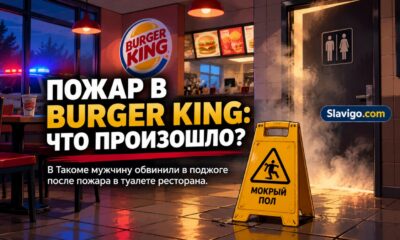 Мужчине предъявили обвинения после пожара в туалете Burger King в Tacoma