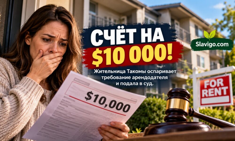 В Tacoma арендатор оспаривает требование почти $10 тысяч после выселения