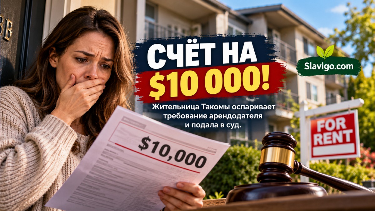В Tacoma арендатор оспаривает требование почти $10 тысяч после выселения