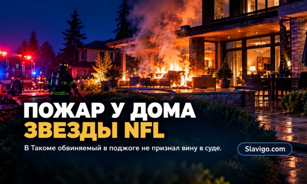 В Tacoma обвиняемый в поджоге дома экс-игрока NFL не признал вину
