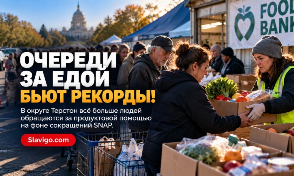 Продовольственные банки Thurston County фиксируют рекордные очереди на фоне изменений SNAP