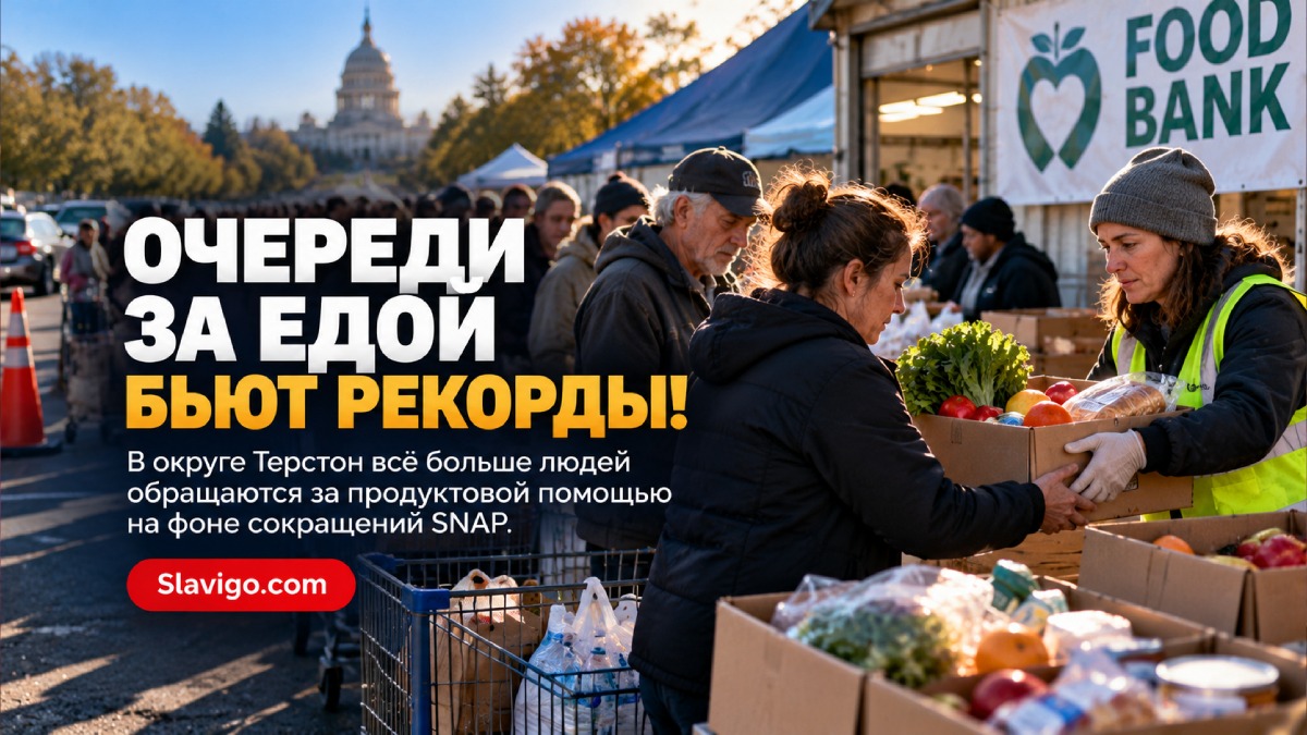 Продовольственные банки Thurston County фиксируют рекордные очереди на фоне изменений SNAP