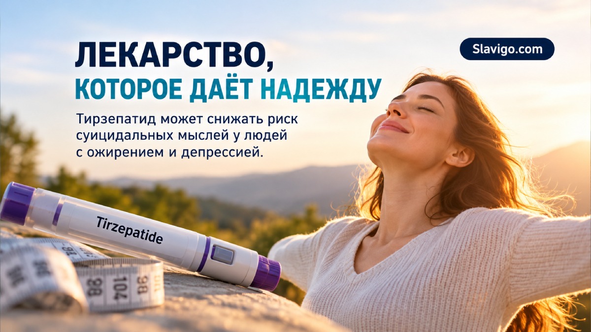 Тирзепатид и психическое здоровье: что выяснили у людей с ожирением и депрессией