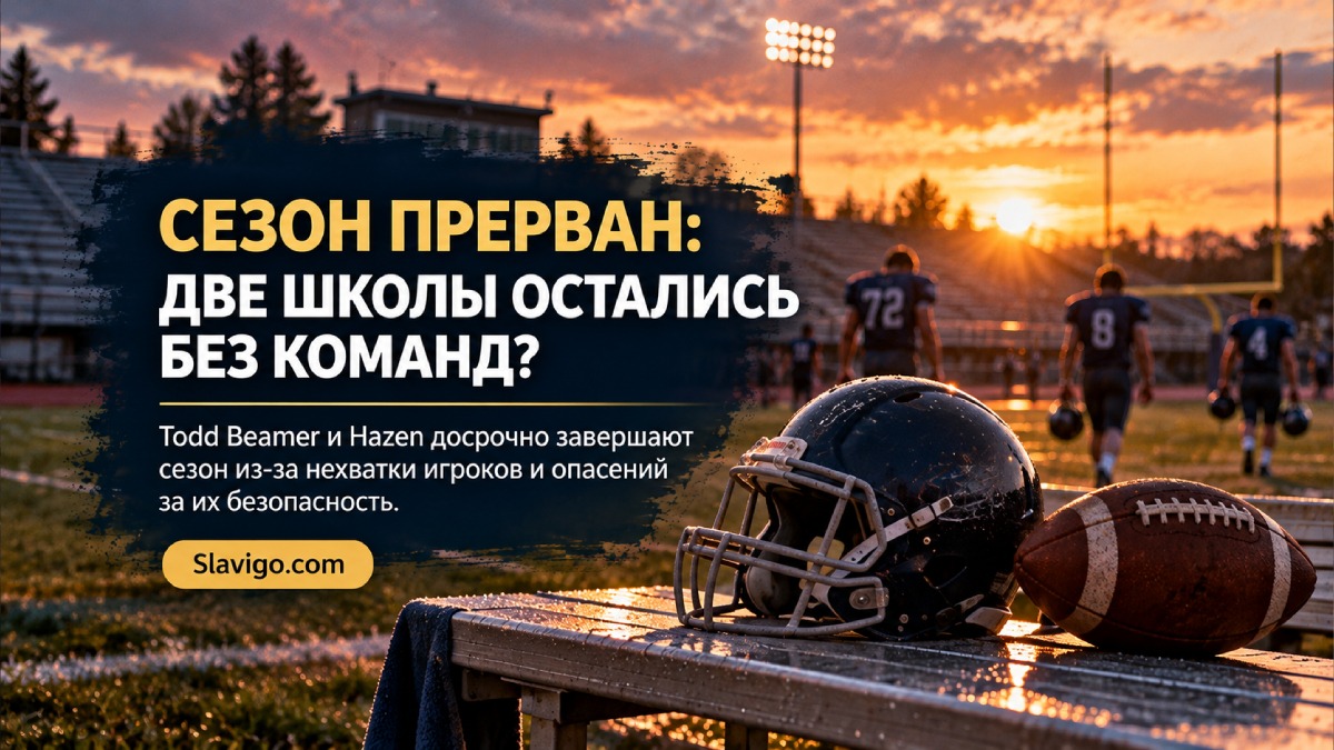 Две школьные футбольные команды в King County досрочно завершают сезон из-за травм