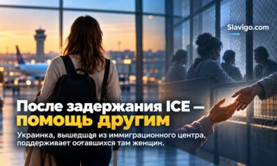 Альбом с карандашными портретами и художественные принадлежности после освобождения из центра ICE
