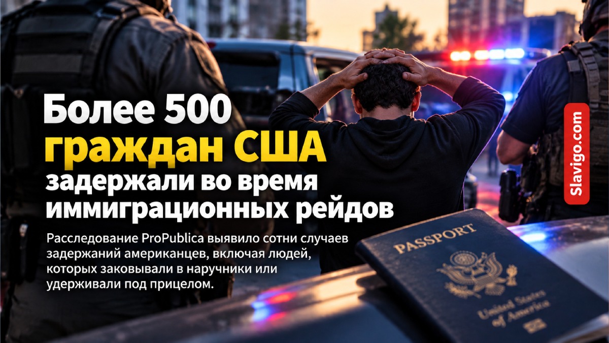 Граждане США во время федеральной иммиграционной операции